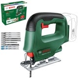 Bosch Akku Stichsäge EasySaw 18V-70 (ohne Akku, 18 Volt System, 10x Stichsägeblätter, im Karton) – Amazon Edition