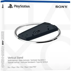 PlayStation 5 Slim PlayStation 5 Slim, PlayStation 5 Slim Digital Edition  Vertical Stand (Schwarz, Chrom)