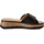 s.Oliver Damen Pantoletten aus Leder mit Schnalle, Schwarz (Black Nappa), 39 EU - 39 EU