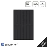 Sunlink 425 Watt Bifazial Solarmodul Glas/Glas Full Black SL5N108-425 - MwSt: 19...