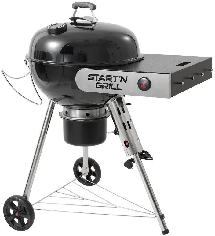 Start N Grill Holzkohlegrill 57 cm mit automatischer Zündung - SNG Evolution SNG22EVO230BK