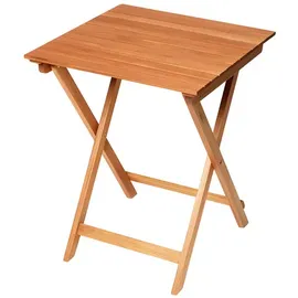 Merxx Porto Klapptisch 60 x 60 x 74 cm braun