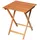 Merxx Porto Klapptisch 60 x 60 x 74 cm braun