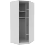 hom'in Unit 91,1 x 210 x 91,1 cm weiß