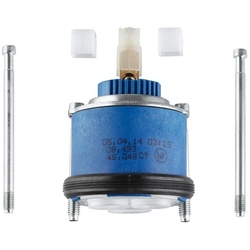 Grohe Kartusche, 46mm, mit keramischem Dichtsystem, variabel einstellbare Mengenbegrenzung, für Einhandmischer 46048000