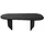 Skye Decor Ovalis Schwarz Walnuss 130 x 65 x 40 cm