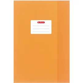 Herlitz Heftschoner DIN A5, geprägt (Bast), PP, orange
