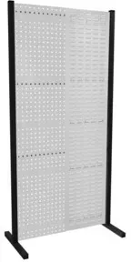 Kappes Trennwand RasterPlan Einzelfeld L1000 mm H2000 mm RAL 7035 1 LP 1 SP