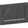 Geberit Omega30 Betätigungsplatte schwarz/hochglanz-verchromt 115.080.KM.1