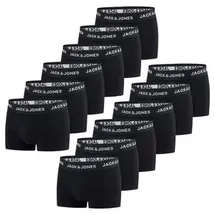 JACK & JONES JACJEANS TRUNKS Schwarz/Blau XXL 12er Pack