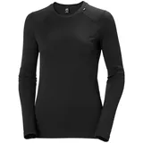 HELLY HANSEN Lifa Merino Midweight Crew Langarm-baselayer - Black - M