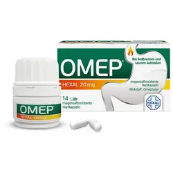 OMEP Hexal 20 mg 14 St