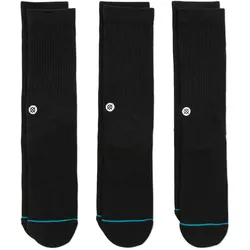 Stance ICON 3 PACK - Schwarz - M