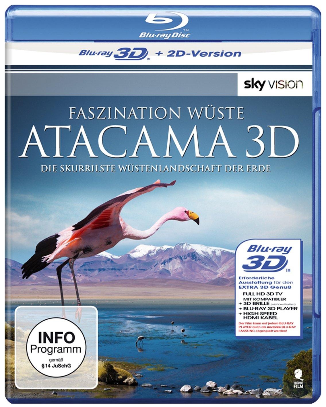 Faszination Wüste - Atacama: Die skurrilste Wüstenlandschaft der Erde (SKY VISION) [3D Blu-ray + 2D Version] (Neu differenzbesteuert)