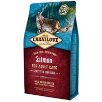 CARNILOVE Cat Food Katzen-Trockenfutter 400 g Adult Birne, Lachs