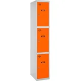 Simonrack Schrank 3 Türen Grau Und Orange 1800x400x500 Mm