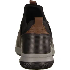SKECHERS Delson Axton Herren Wide Schwarz/Grau 45