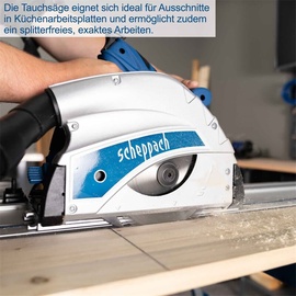 SCHEPPACH Tauchsäge PL55 inkl. Führungsschiene