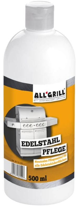 AllGrill  Edelstahlpflege - Hochwirksames Pflegeprodukt für beanspruchte Edelstahloberflächen