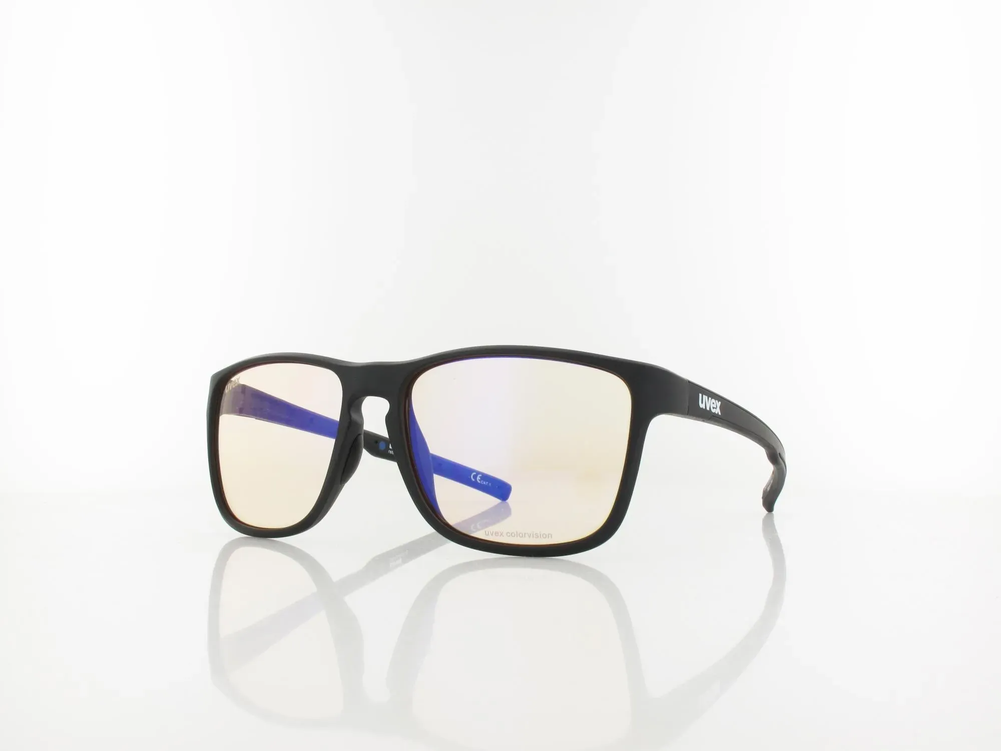 UVEX retina / lvl up BLUE colorvision S533020 2201 55 black mat / uvex colorvision yellow