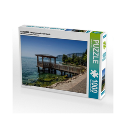 CALVENDO Puzzle CALVENDO Puzzle GARDASEE Uferpromenade von Garda 1, 1000 Puzzleteile