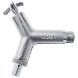 Geka Design-Wasserhahn 3/4 Zoll silber