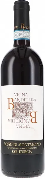 Vigna Banditella, Rosso di Montalcino DOC Col d ́Orcia 2022 BIO
