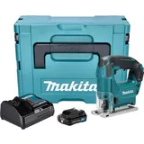 Makita Makita, JV 101 DSA1J Akku Stichsäge, 12 V max. 65 mm + 1x Akku 2,0 Ah + Ladegerät + Makpac