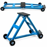 Bituxx KFZ Scherenlift 2,5T flach Wagenheber Blau MS-19207