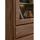 MASSIVMOEBEL24.DE Vitrine Toronto 70 x 40 x 145 cm Rot-braun