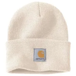 Rippstrickmütze WATCH HAT, winter white - weiss