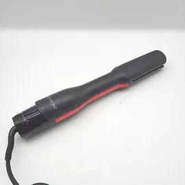 Revlon Glätteisen One-Step Air Straight Glättbürste, Warm, Schwarz, Rot