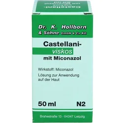 CASTELLANI viskos m. Miconazol Lösung 50 ml