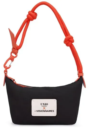 LES VISIONNAIRES Unio Little Sophie Schultertasche 21 cm  schwarz