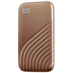 WD My Passport SSD Gold USB-C SSD 2TB