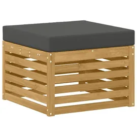 vidaXL Outdoor-Sofagarnitur 4 pcs Loungeset Weiß/Anthrazit