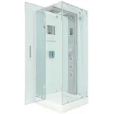 AcquaVapore Duschkabine Komplettdusche D38-00L0 80x80 cm - Weiß