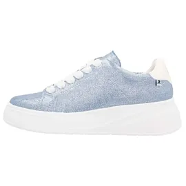 Rieker Plateau-Sneaker Blau 38