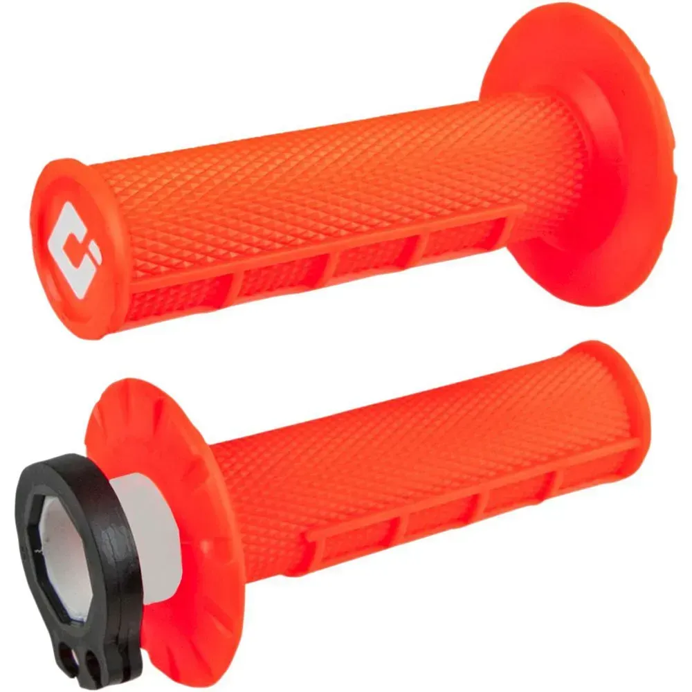 Odi Mx V2 Lock-on 1/2-waffe Griffe - Fluo Orange - One Size