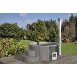 Wolff Finnhaus Badebottich Ø 200 cm Hellgrau