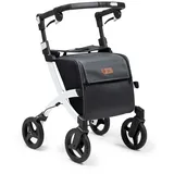 Rollz Flex 2.0 Shopper Rollator, pebble white