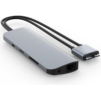 Hyper VIPER 10-in-2 USB-C Hub Grau