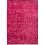 Tom Tailor Shine uni Kurzflorteppich 50 x 80 cm beere