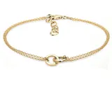 Elli Kreis Verbundenheit Armband gold 925 Sterling Silber