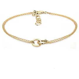 Elli Kreis Verbundenheit Armband gold 925 Sterling Silber