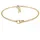 Elli Kreis Verbundenheit Armband gold 925 Sterling Silber