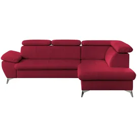 Livetastic Ecksofa Kunststoff 4-Sitzer Braun