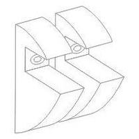 Dolle Wohnregale Dolle Polyclip-Set 2er Pack, transparent, 8 mm