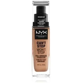 NYX Professional Makeup Can't Stop Won't Stop Foundation 10.5 medium buff 30 ml