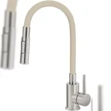 Deante LUNO Küchenarmatur 2 Strahlarten Beige